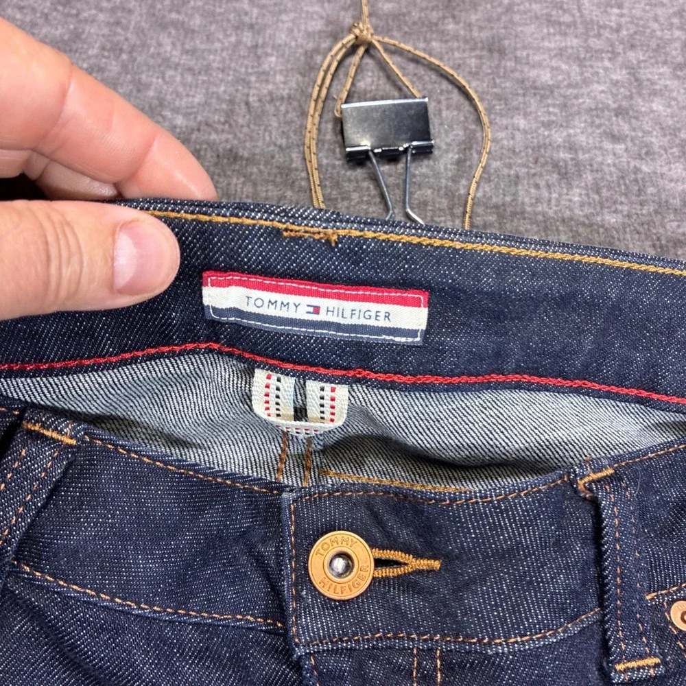 Tommy Hilfiger Bootcut Jeans Women 8R Indigo Stretch Denim